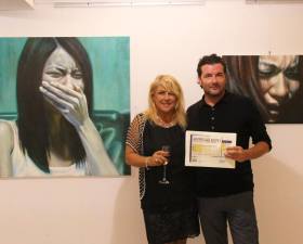 "Awesome Expo 2013" CrisolArt Gallery , Barcellona 1° Premio Louvre Exposition