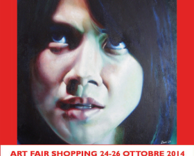 24/26 October 2014, 13° Edition Salon du Louvre exposition. Stand QueenArtStudio