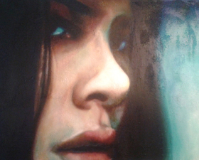 "Frame #10" acrilic, mixed media on canvas cm.50x70 2014