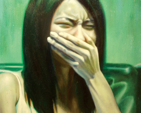 "Frame#2" acrilico, tecnica mista su tela cm.100x100 2013