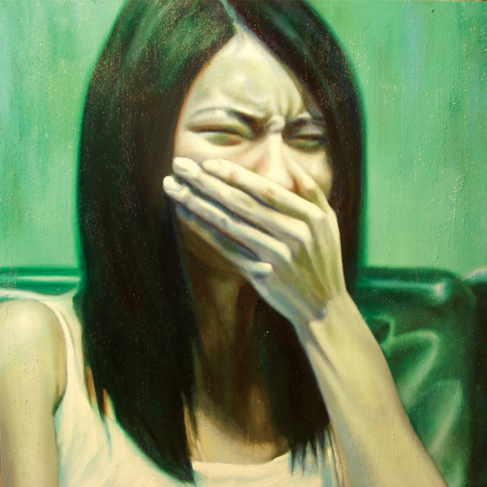 "Frame#2" acrilico, tecnica mista su tela cm.100x100 2013
