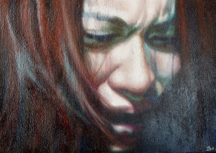 "Frame#3" acrilico,tecnica mista su tela cm.50x70 2013